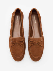 Kyla Boat Shoe - Rum Suede