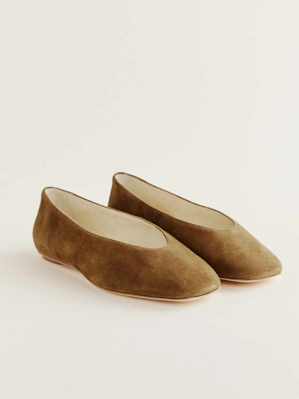 Prudence Ballet Flat - Bog Suede