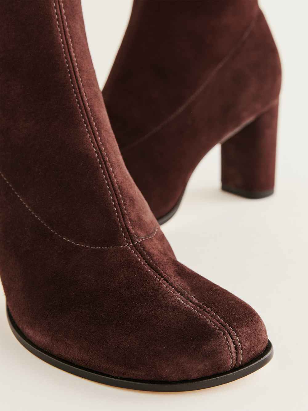 Presley Ankle Boot - Espresso Stretch Suede