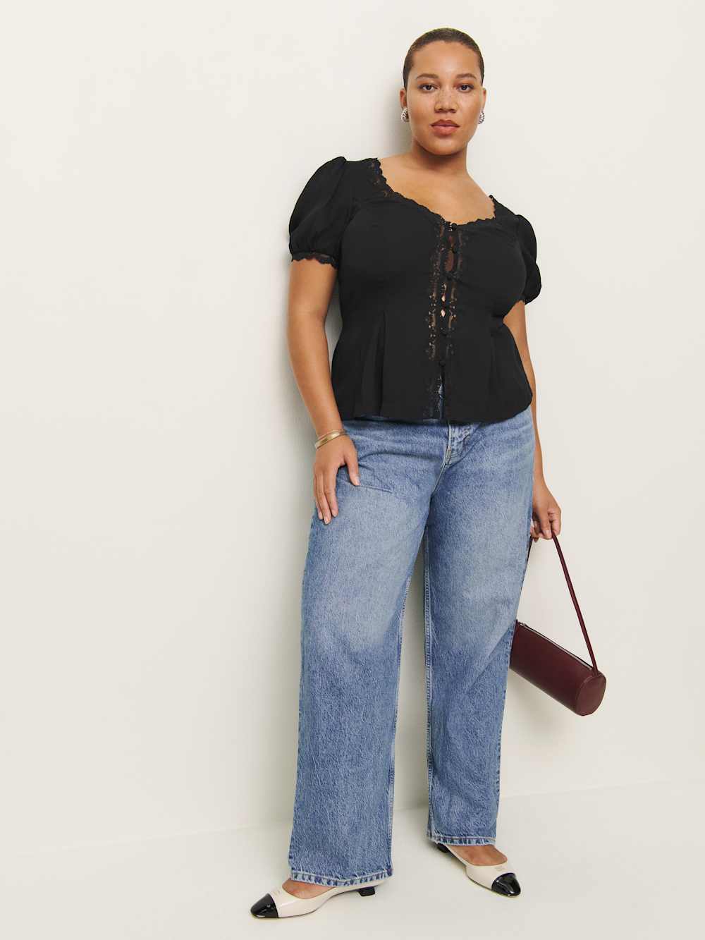 Minette Top Es - Black