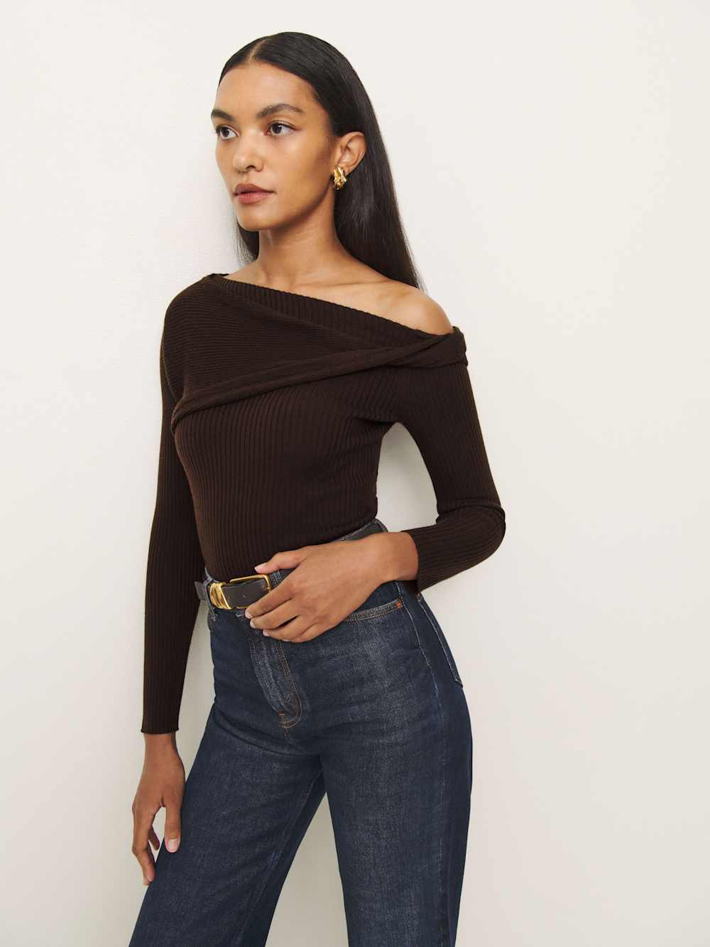 Lilou Regenerative Merino Sweater - Mole