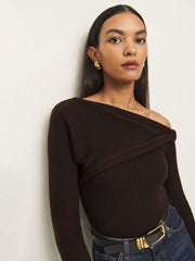Lilou Regenerative Merino Sweater - Mole