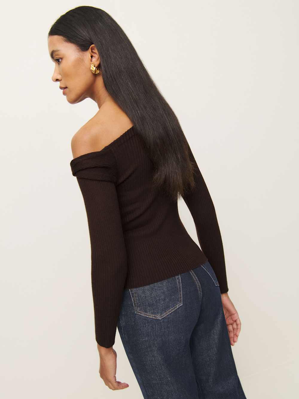 Lilou Regenerative Merino Sweater - Mole
