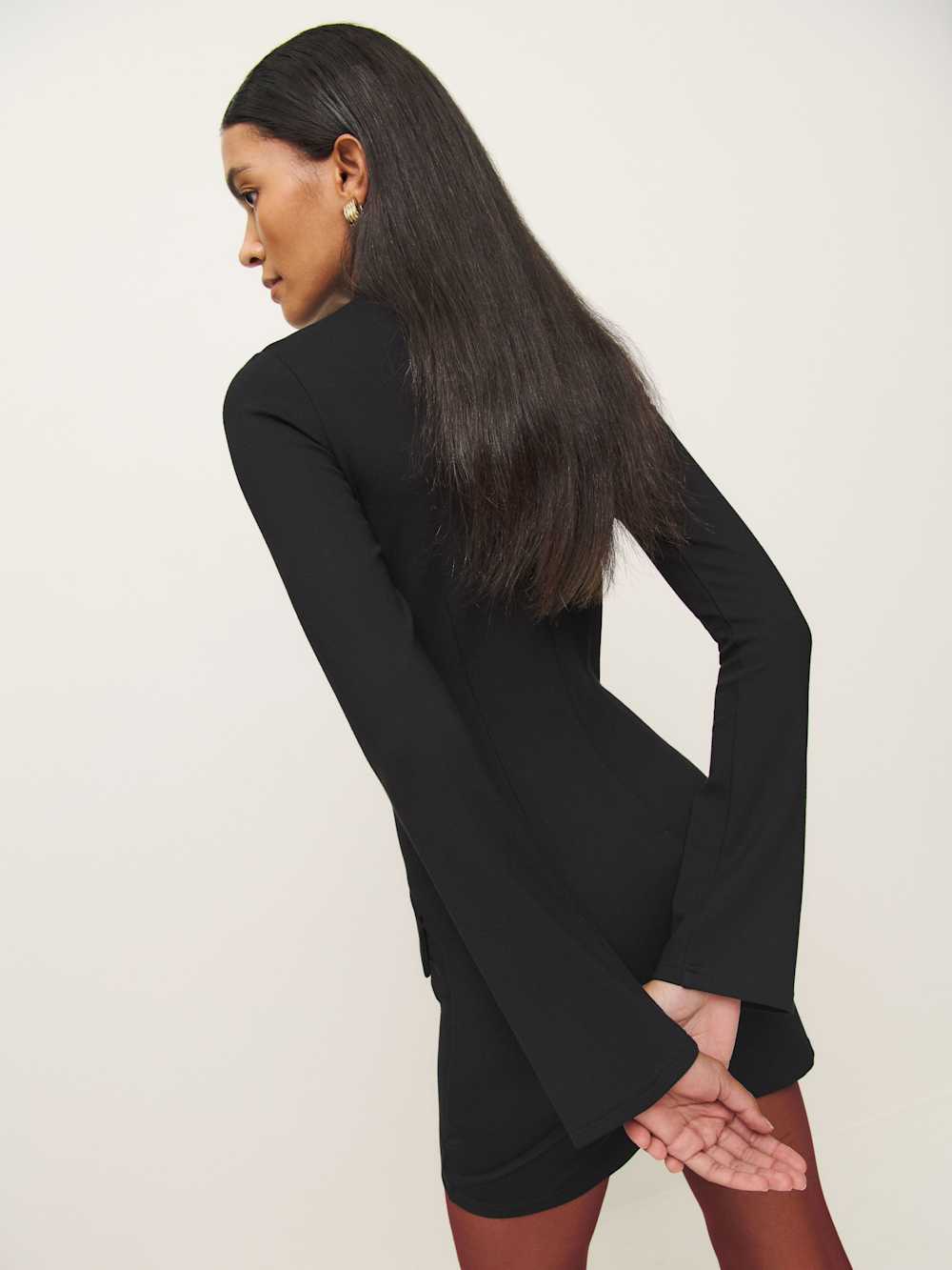 Atlas Knit Dress - Black