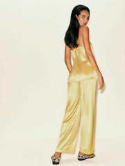 Alleia Satin Two Piece - Sunshine