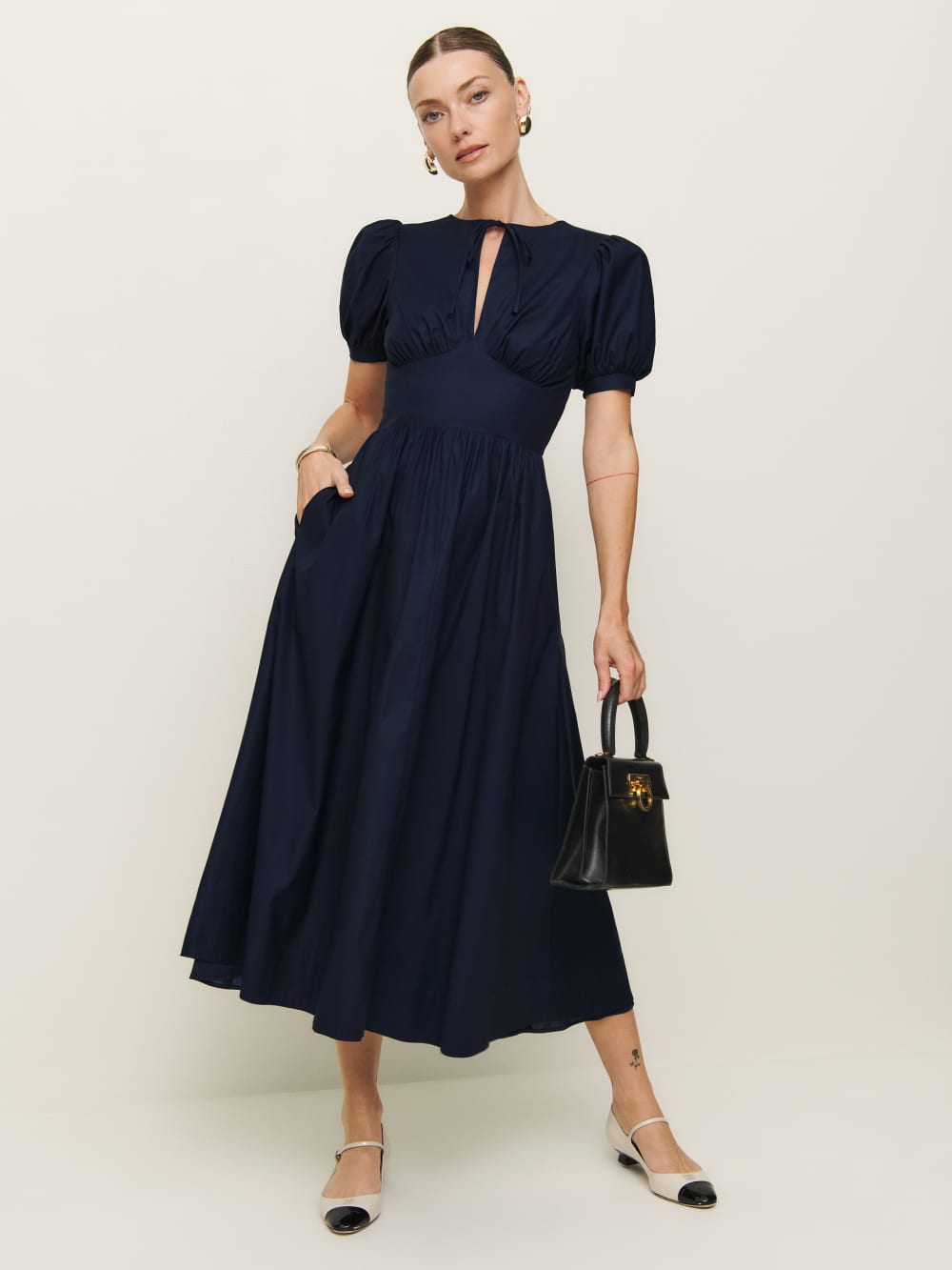 Noor Dress - Navy