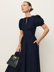 Noor Dress - Navy