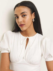 Noor Dress - White