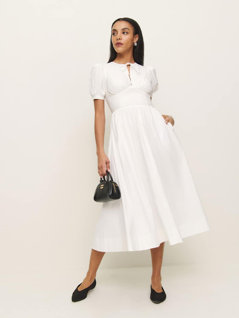 Noor Dress - White