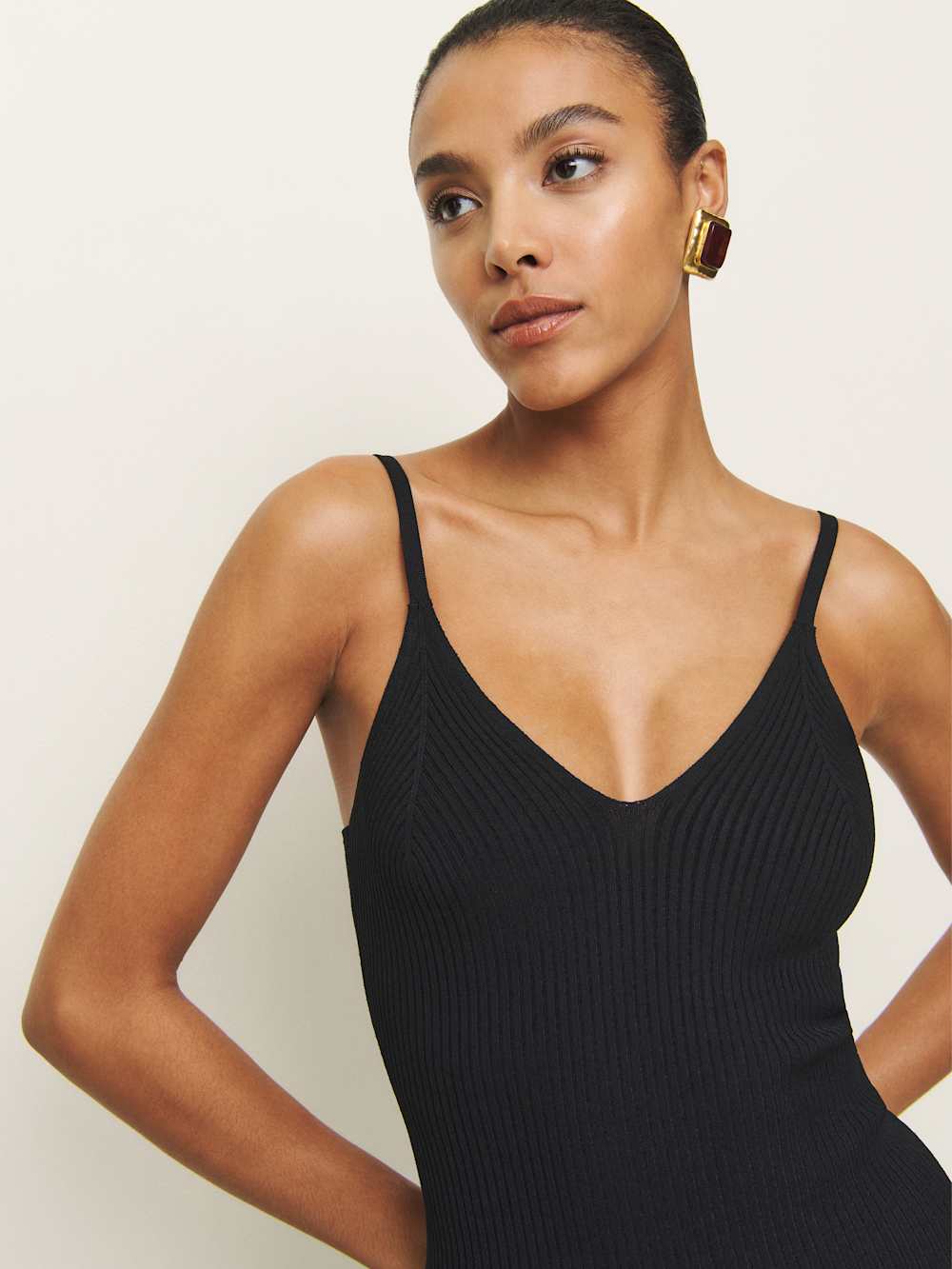 Milana Sweater Dress - Black
