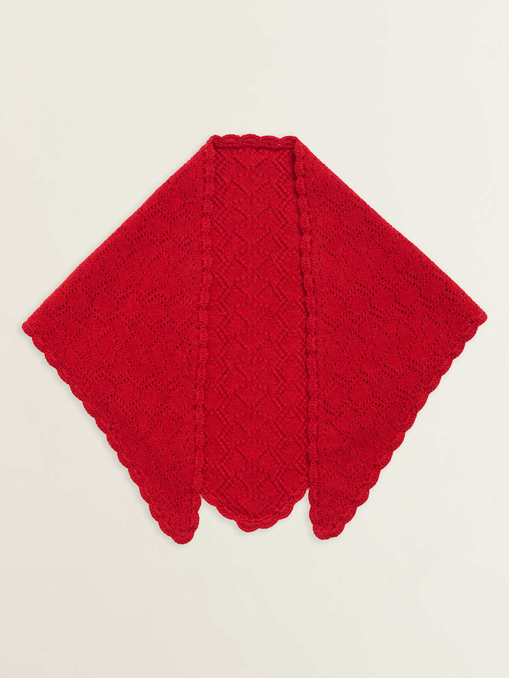 Royal Regenerative Wool Head Scarf - Sundried Tomato