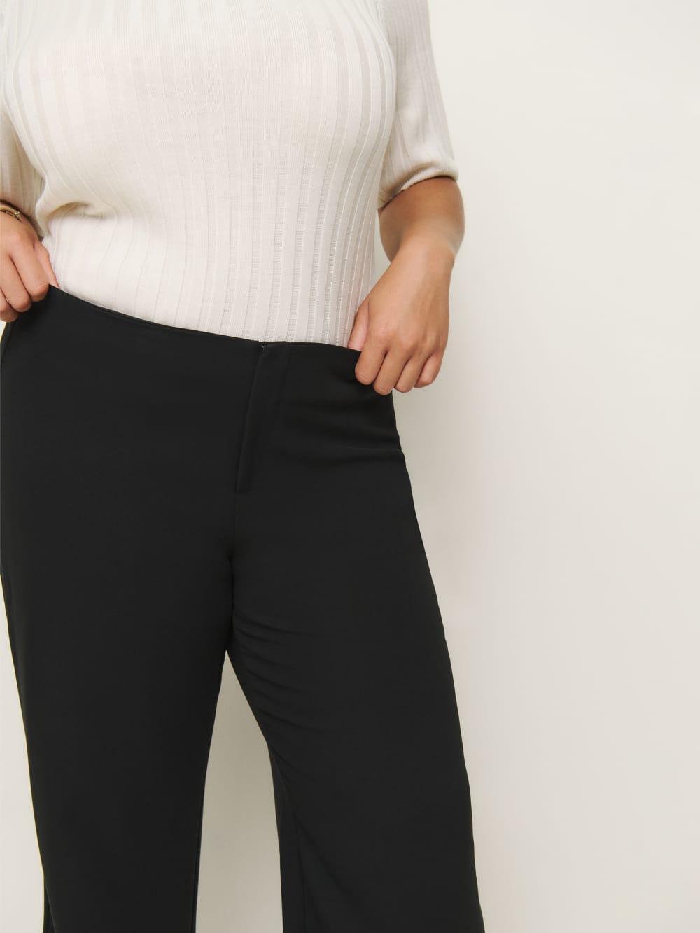 Vida Low Rise Pant Es - Black
