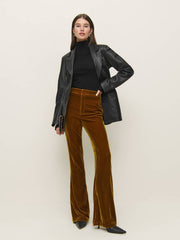 Sora Velvet Pant - Copper