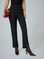 Pierre Mid Rise Pant - Black