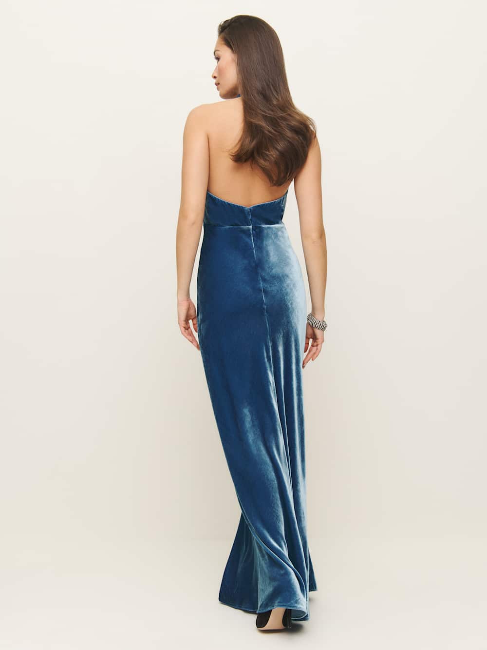 Daniella Velvet Dress - Starry Night