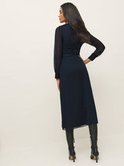 Morganna Dress - Navy