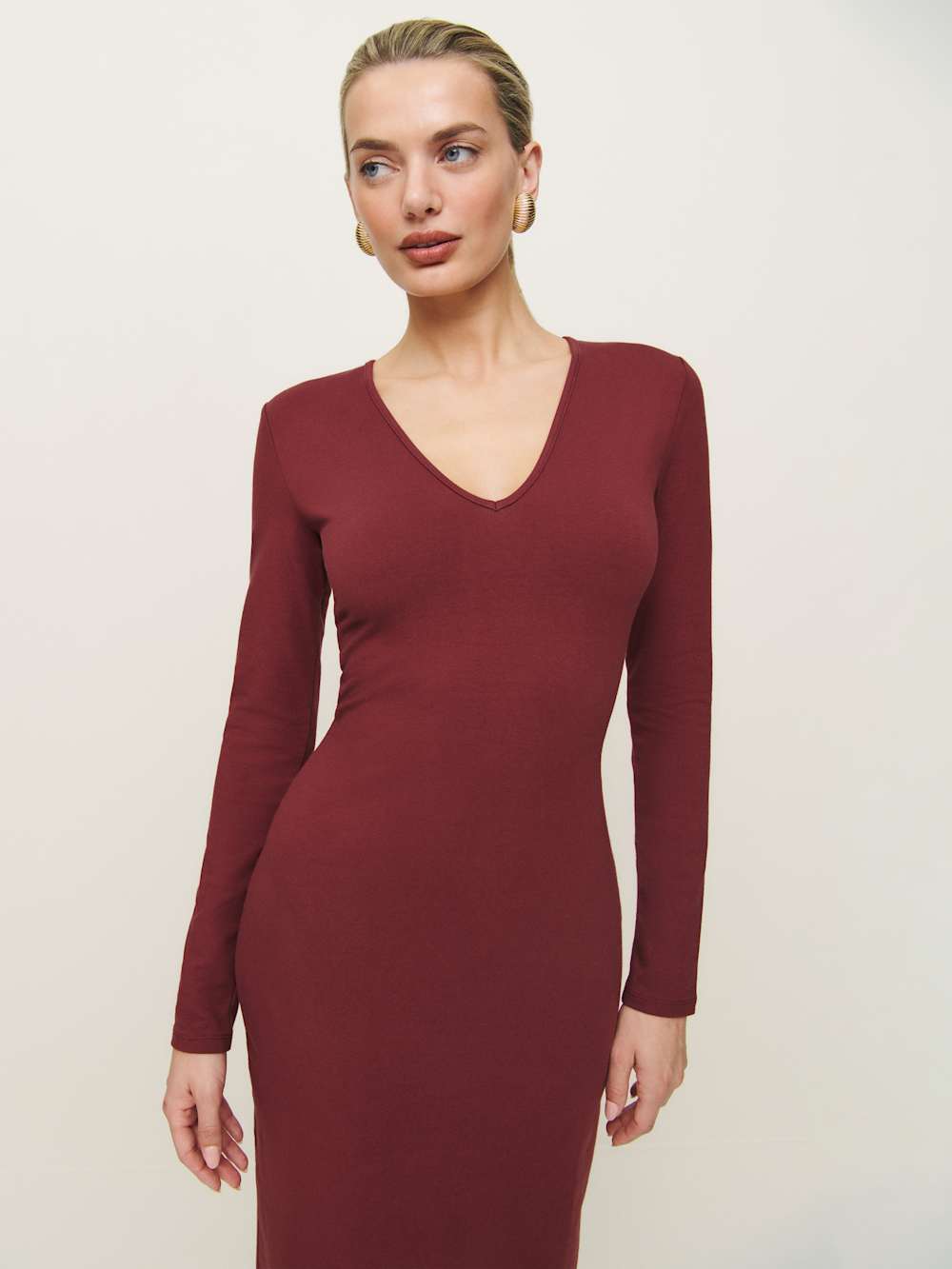 Amira Knit Dress - Chianti
