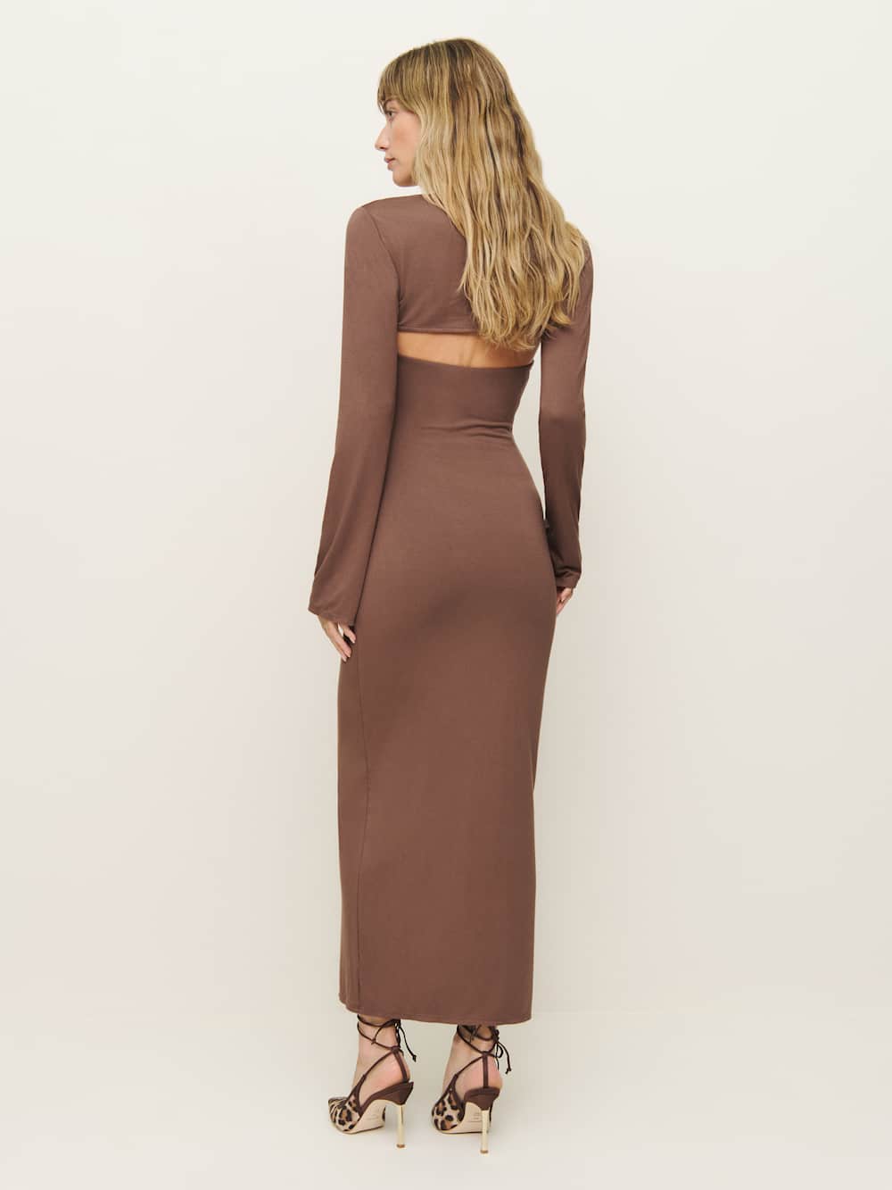 Eden Knit Dress Set - Coffee