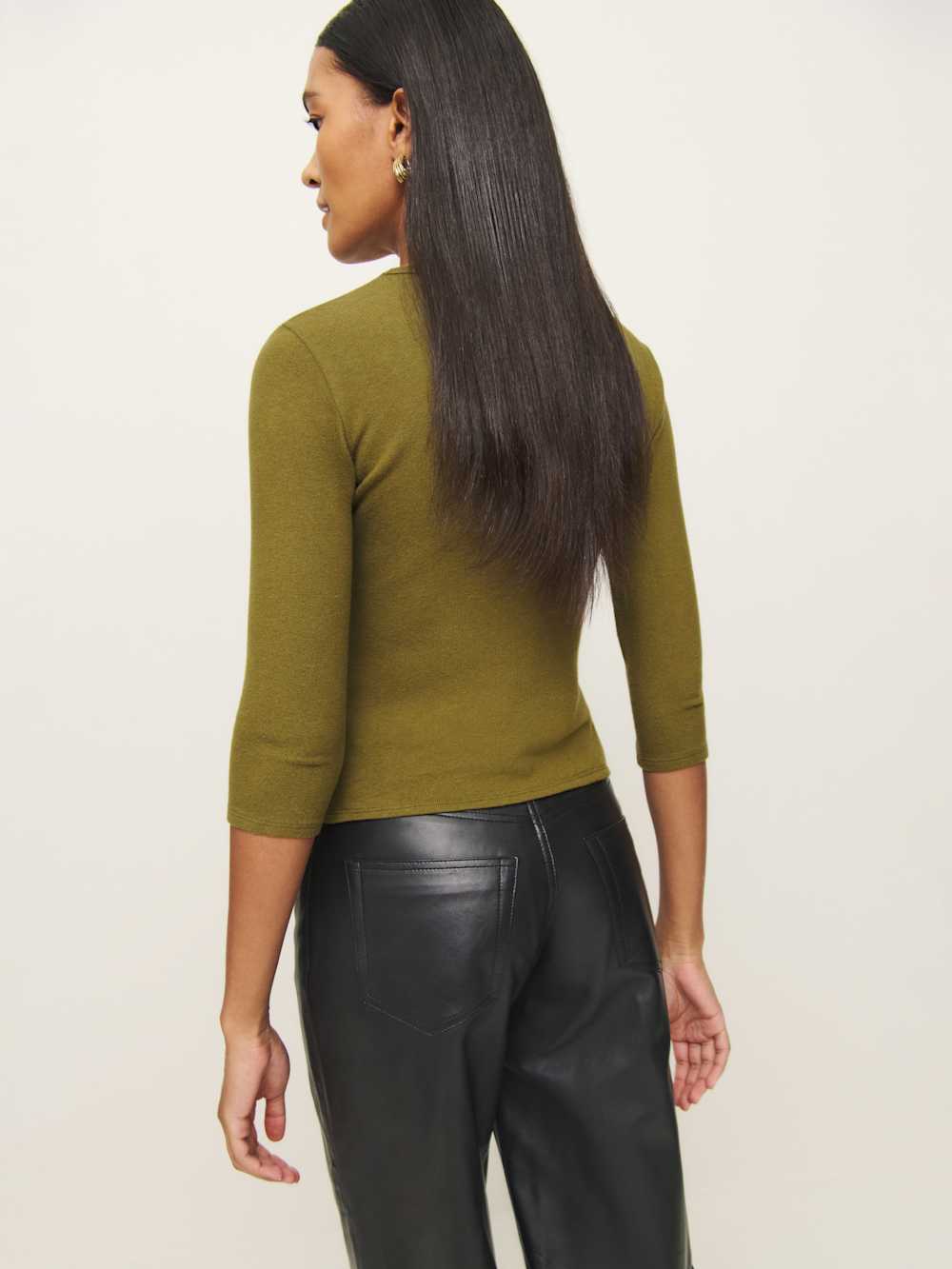 Hazel Knit Top - Pear