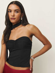 Ezra Knit Top - Black