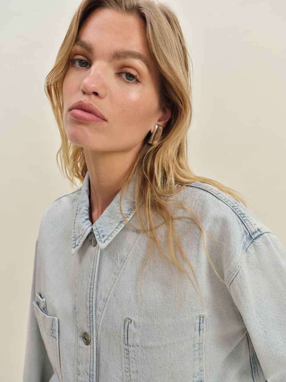 Callum Denim Chore Jacket - Shasta
