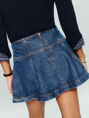 Bentley Denim Mini Skirt - Cleary