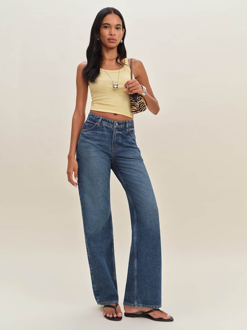 Morley V-waist Baggy Jeans - Lanier