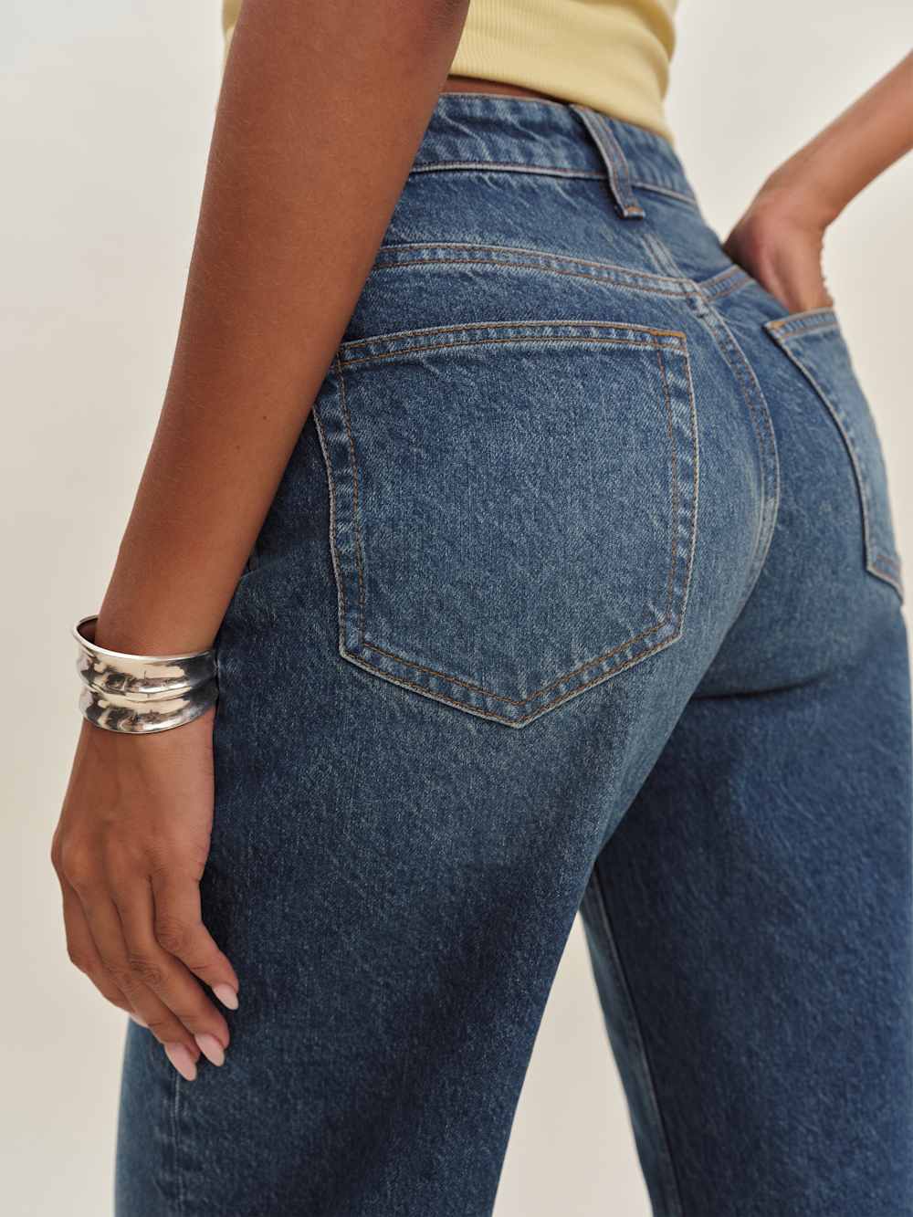 Morley V-waist Baggy Jeans - Lanier