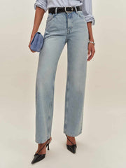 Morley V-waist Baggy Jeans - Burnett