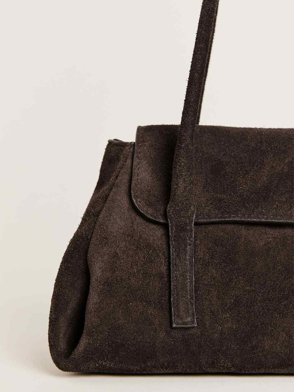 Small Caterina Top Handle - Boss Suede