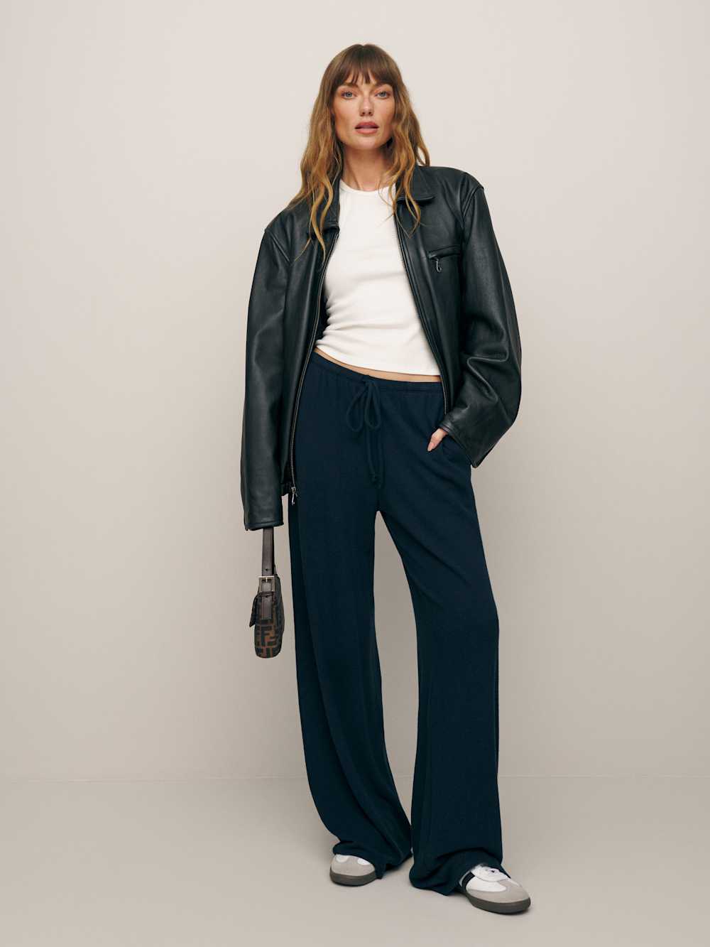 Petites Olina Knit Pant - Midnight