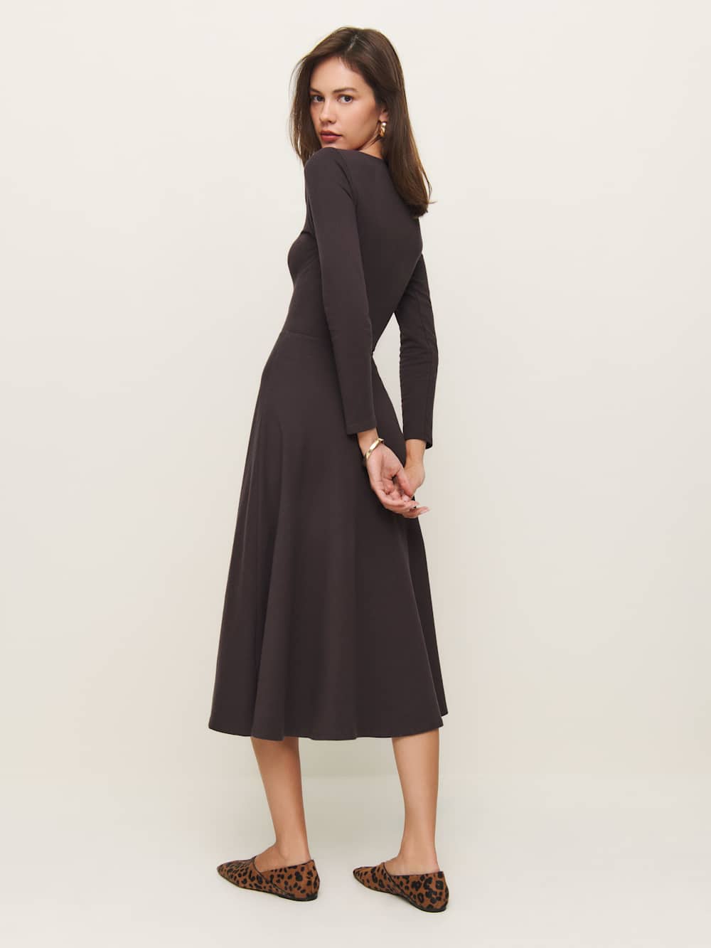 Wiley Knit Dress - Black Currant