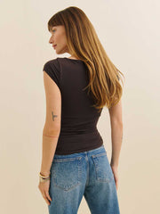 Madelyn Knit Top - Mole