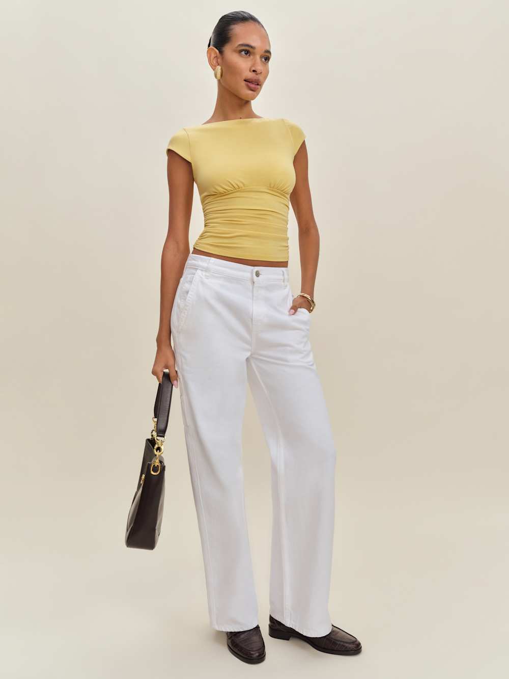 Madelyn Knit Top - Sunshine
