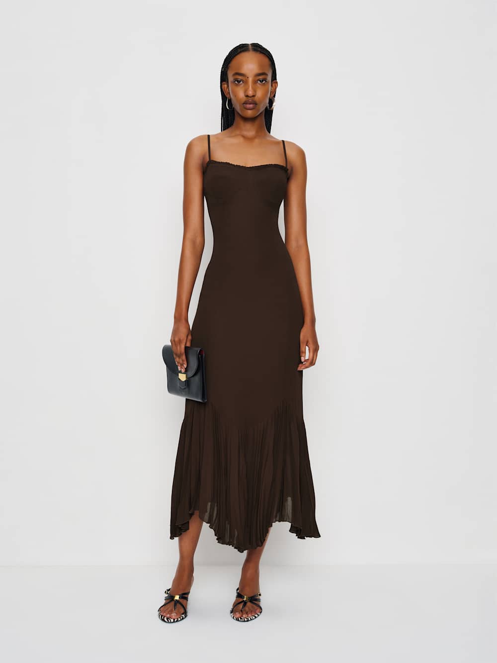 Petites Aiko Dress - Mole