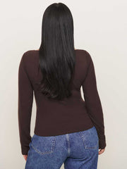 Wiley Knit Top Es - Mole