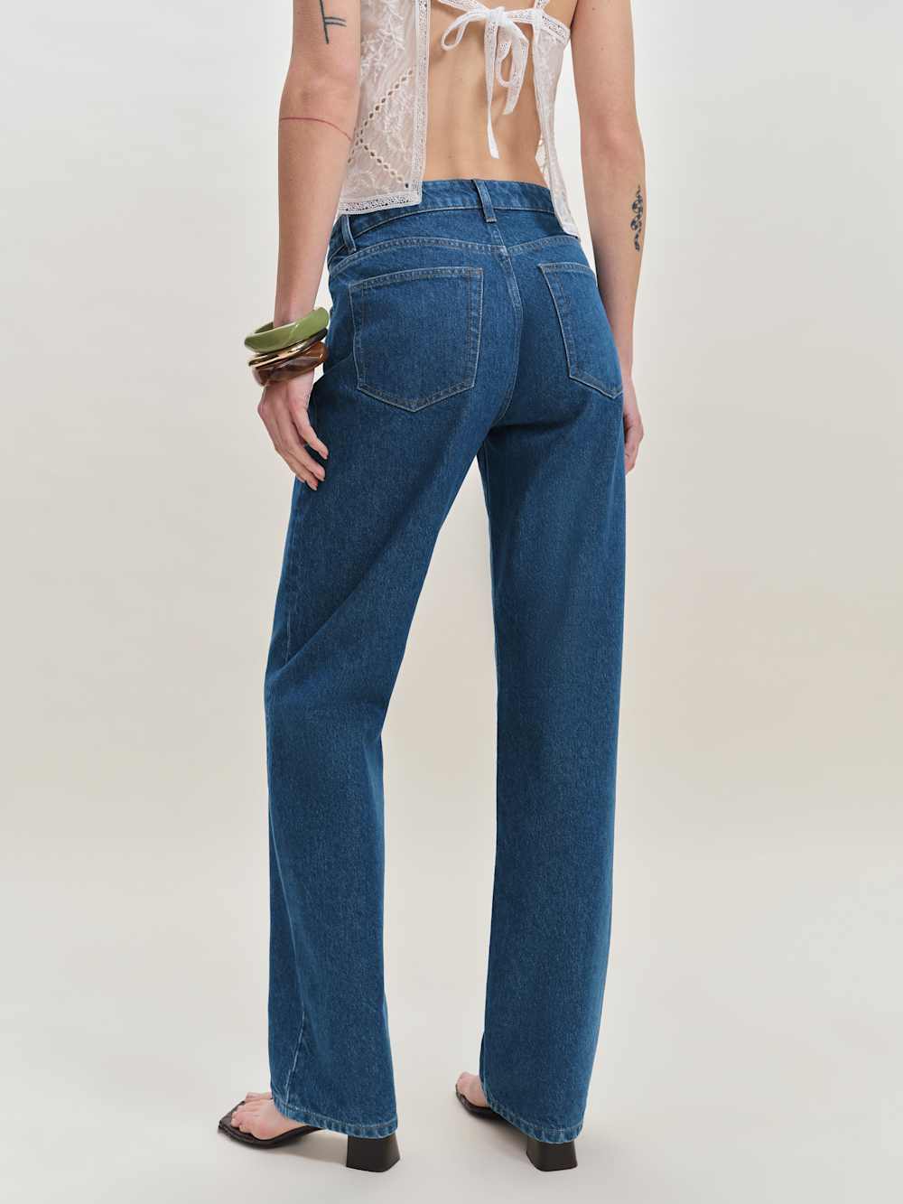 Charlee Low Rise Straight Leg Jeans - Cleary