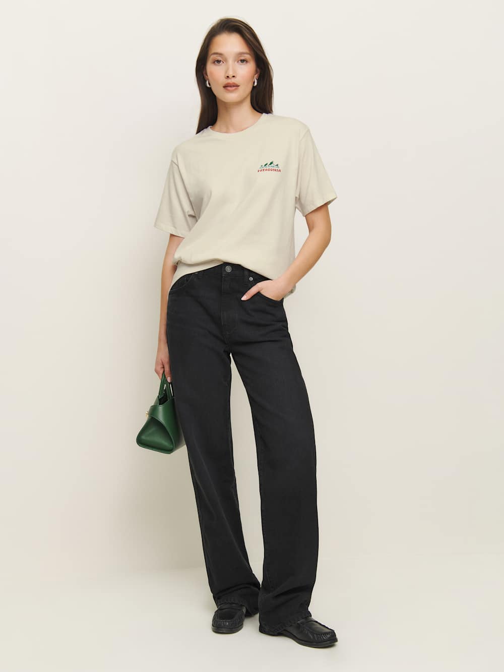 Patagonia M's Take A Stand Responsibili-tee - Birch White