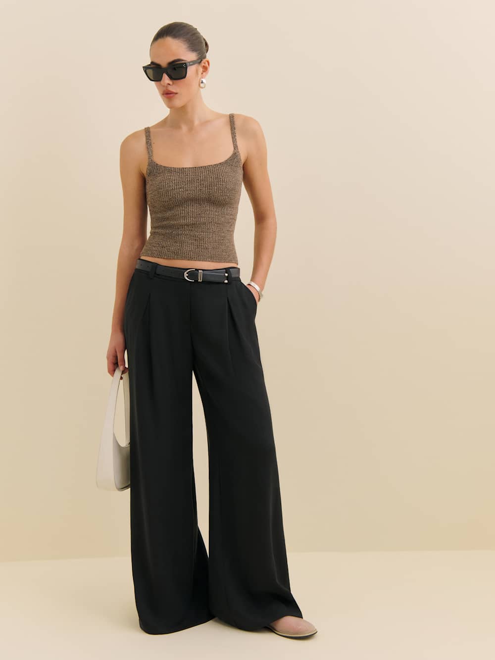 Hugo Low Rise Pant - Black