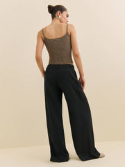 Hugo Low Rise Pant - Black