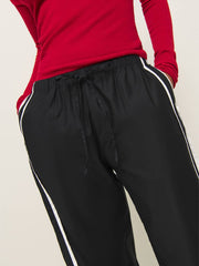 Julien Poplin Pant - Black