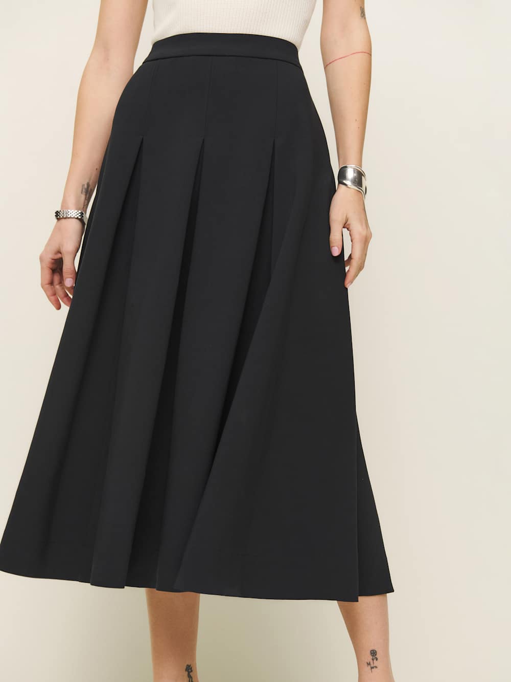 Mikol Knit Skirt - Black