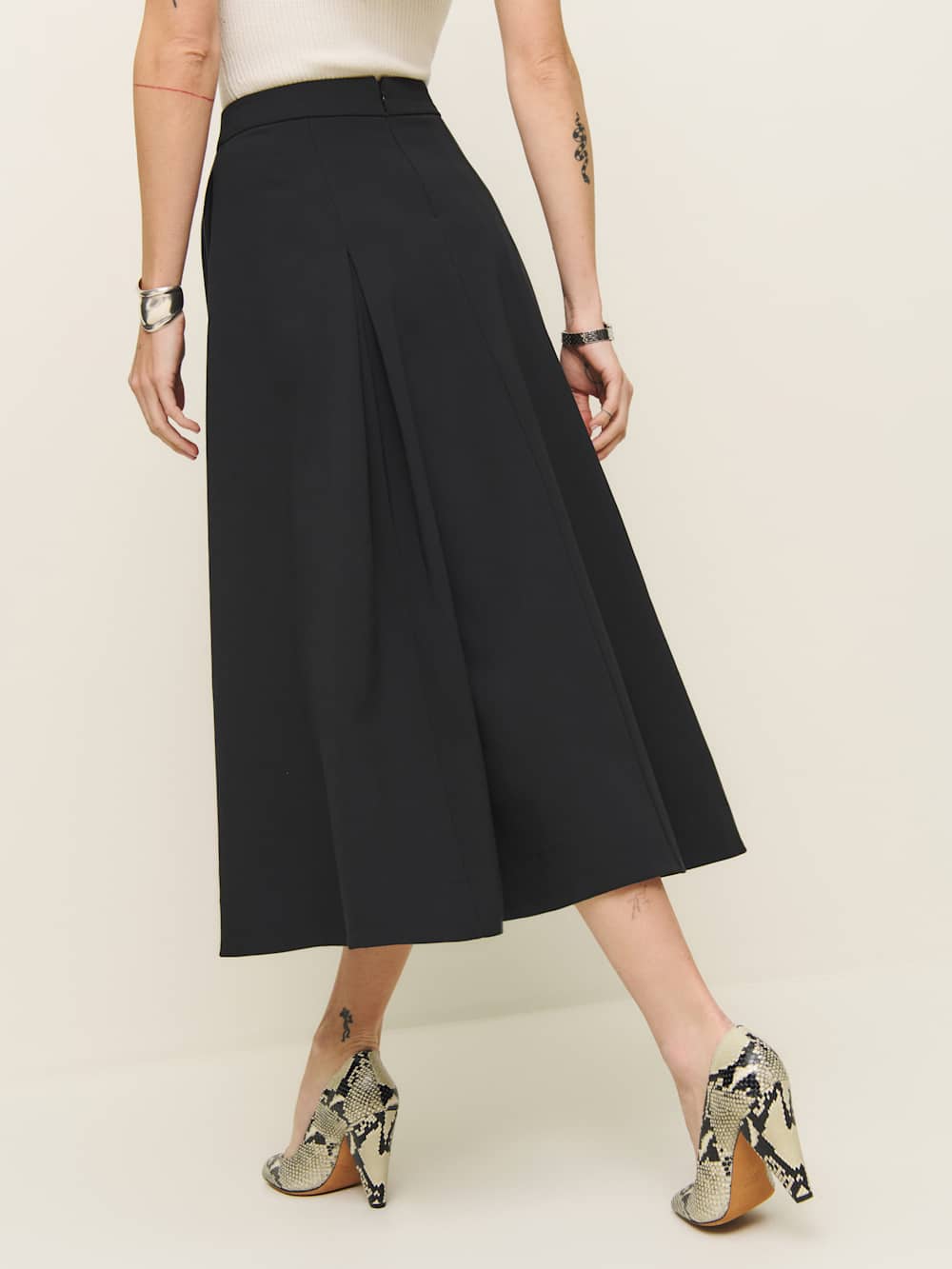 Mikol Knit Skirt - Black