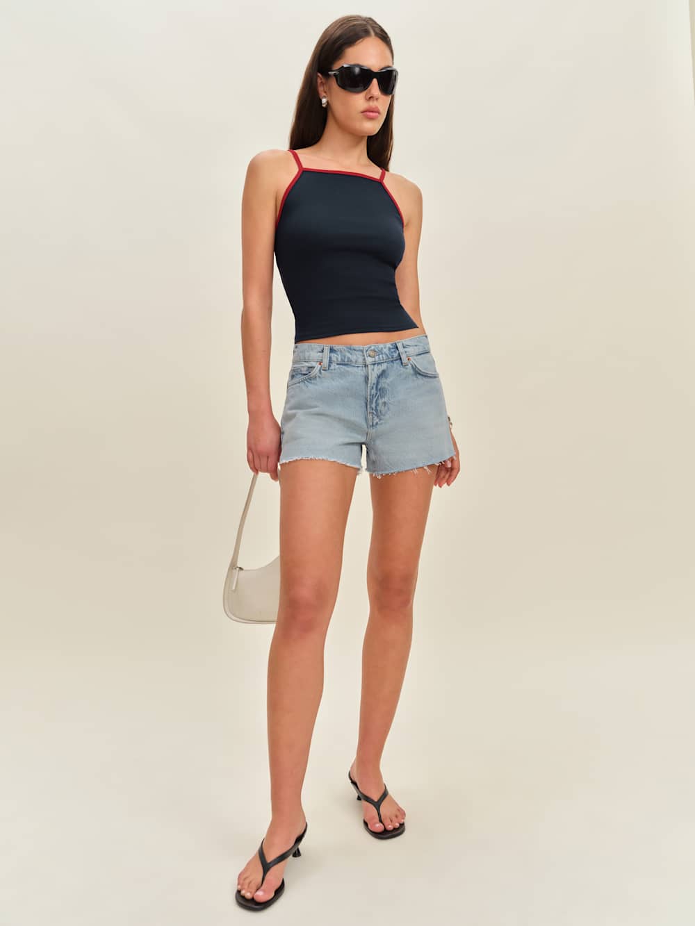 Sutton Low Rise 2.5” Slouchy Jean Shorts - Yarra