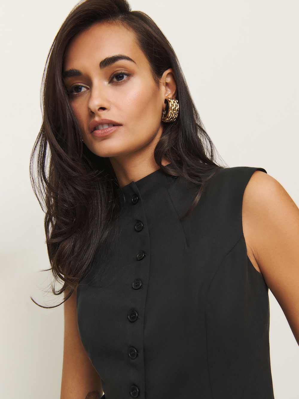 Lottie Vest - Black