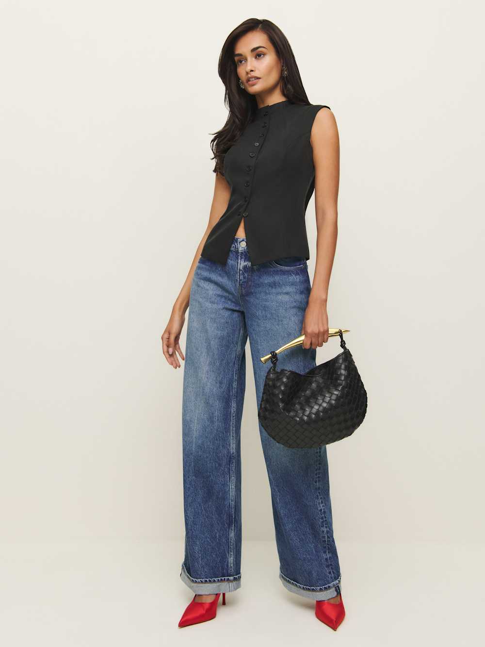 Lottie Vest - Black