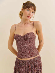 Pixie Top - Choco Dot