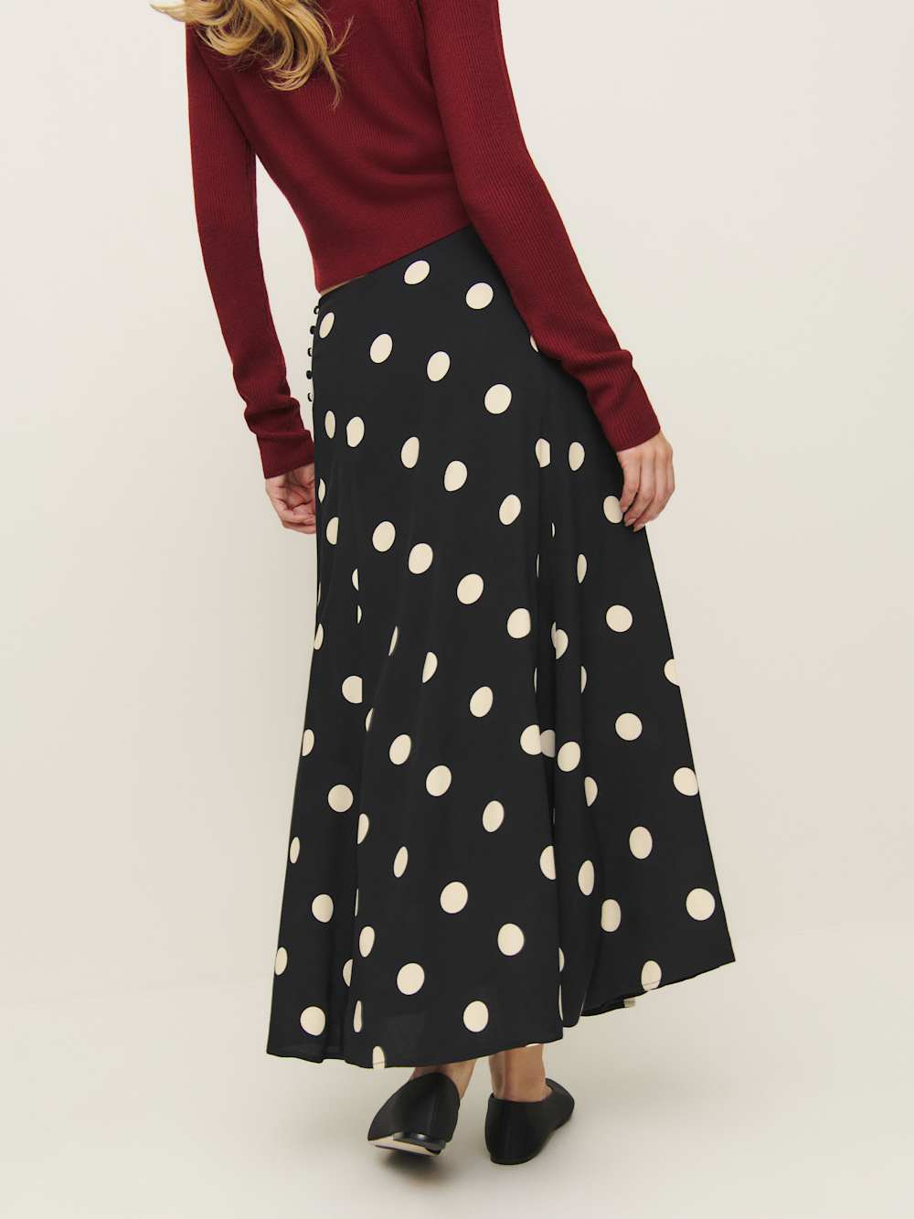 Claire Skirt - Moon Dot