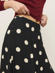 Claire Skirt - Moon Dot