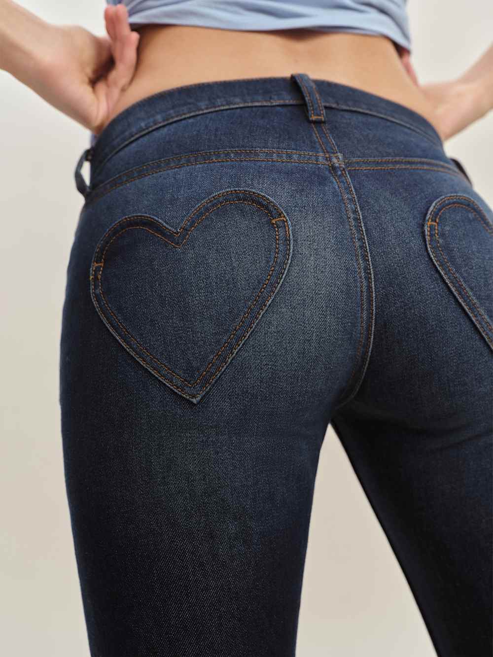 Kenny Low Rise Bootcut Jeans - Cass